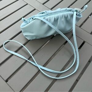 Elegant Light Light Blue Women's Bag